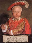 Hans Holbein Edward VI as a child Spain oil painting artist